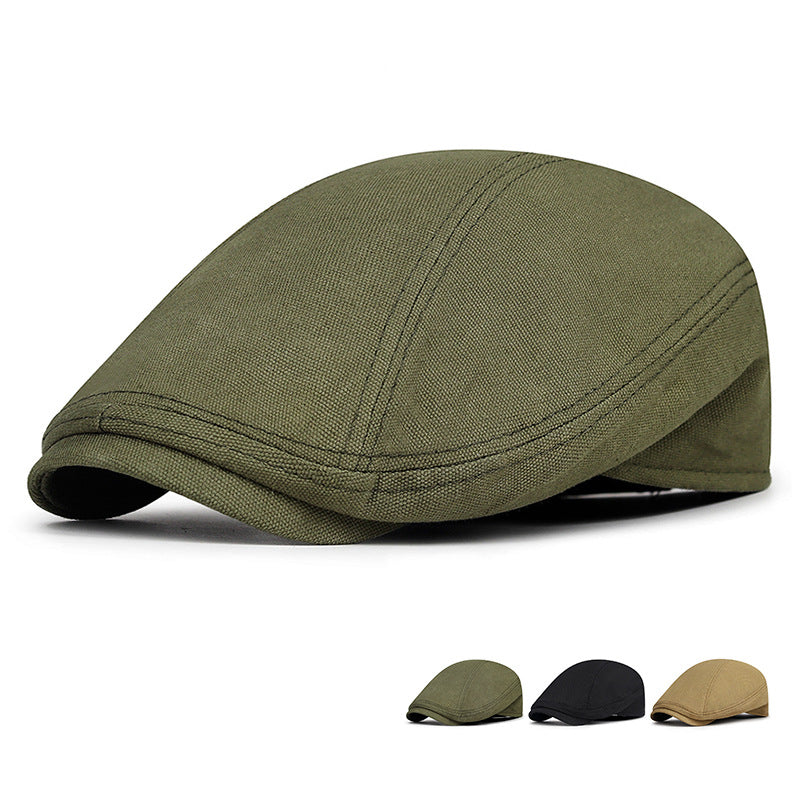 Canvas driving cap on sale