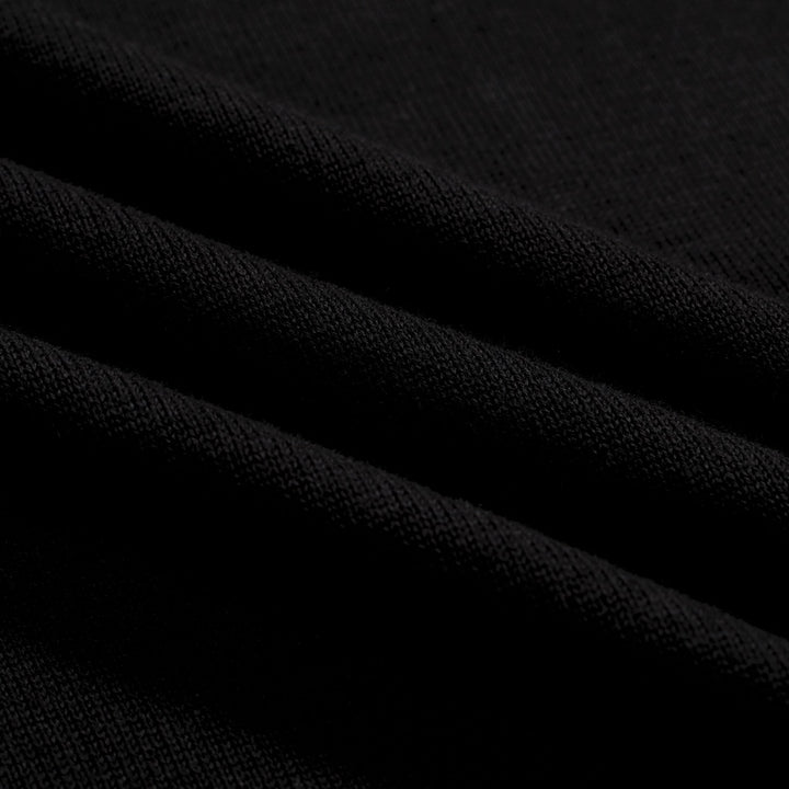 Men's black vintage 1973 knit T-shirt