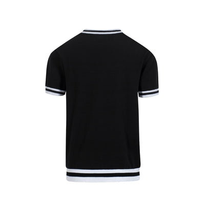 Men's black vintage 1973 knit T-shirt