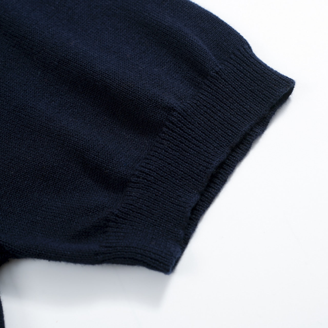 Men's navy blue 1950s vintage polo shirt