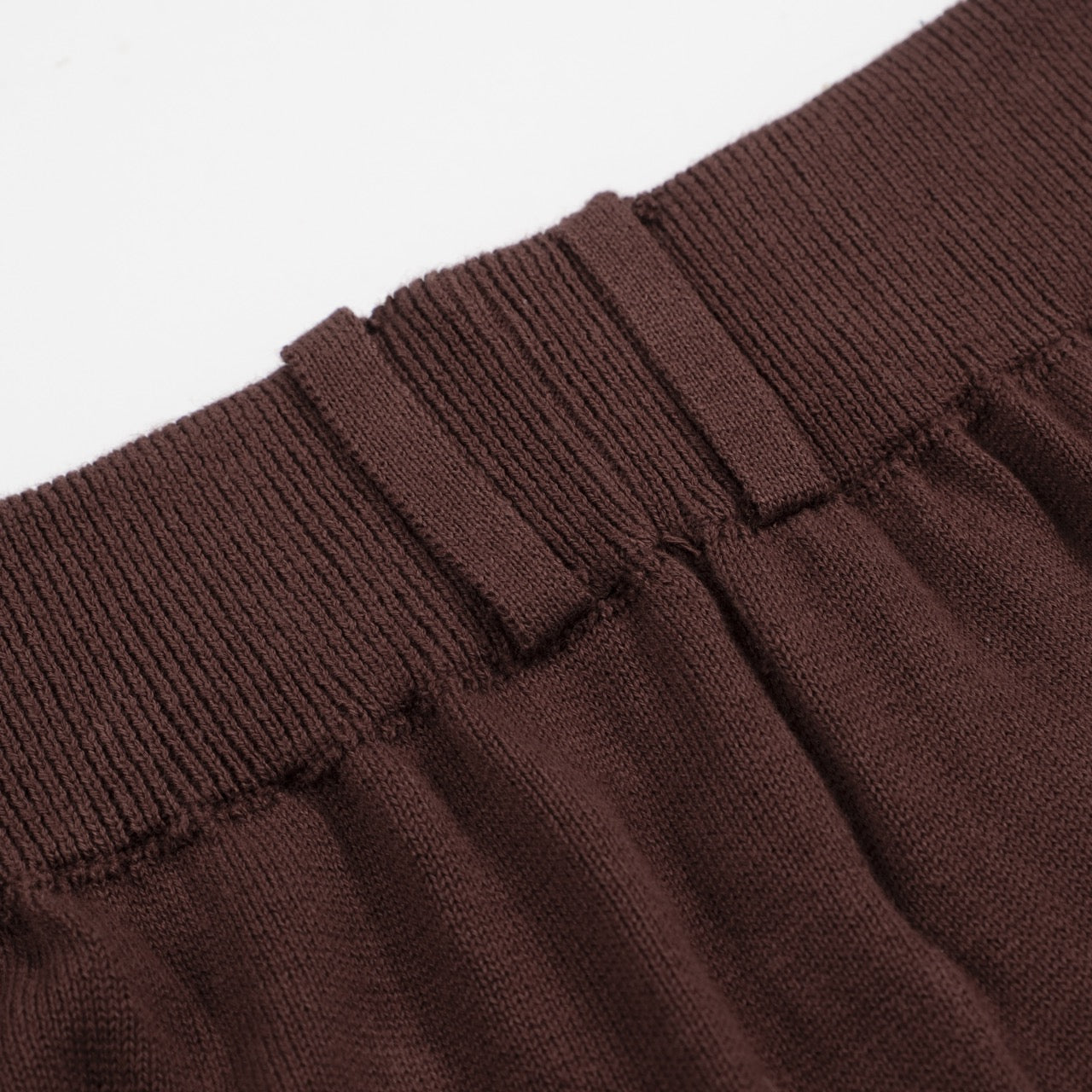 Men's brown vintage 1976 knit shorts