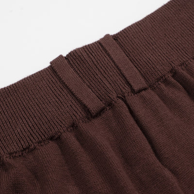 Men's brown vintage 1976 knit shorts