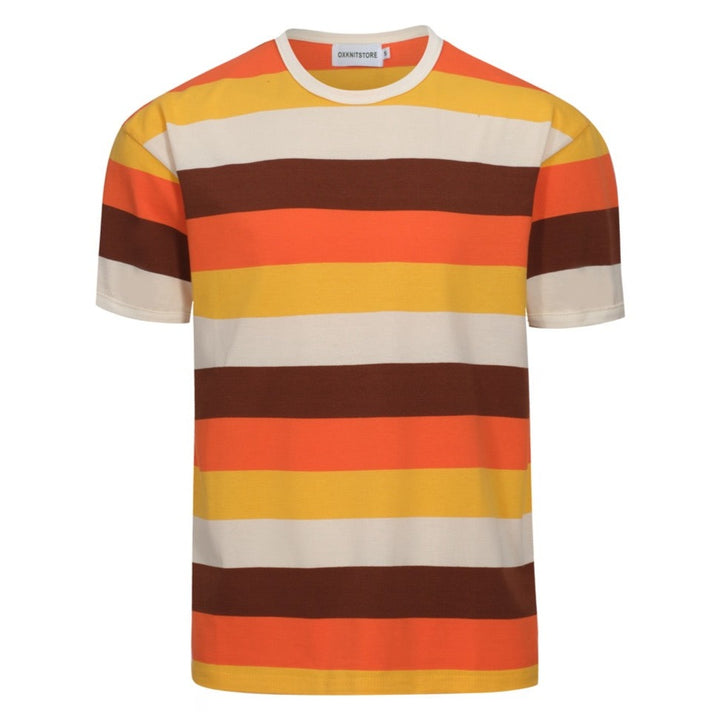 T-SHIRT RAYÉ HOMME RÉTRO SEVENTIES