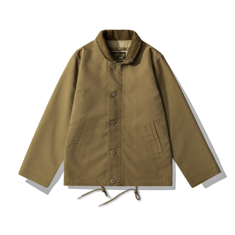 Men's thin stand-up collar jacket