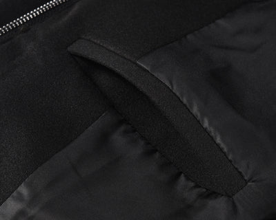 Men's zipper non-hair jacket