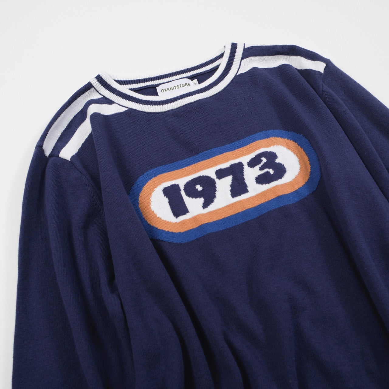 Men's blue 1973 vintage knit tee