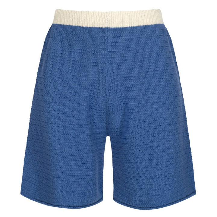 2.0 Men's Blue Knitted Shorts