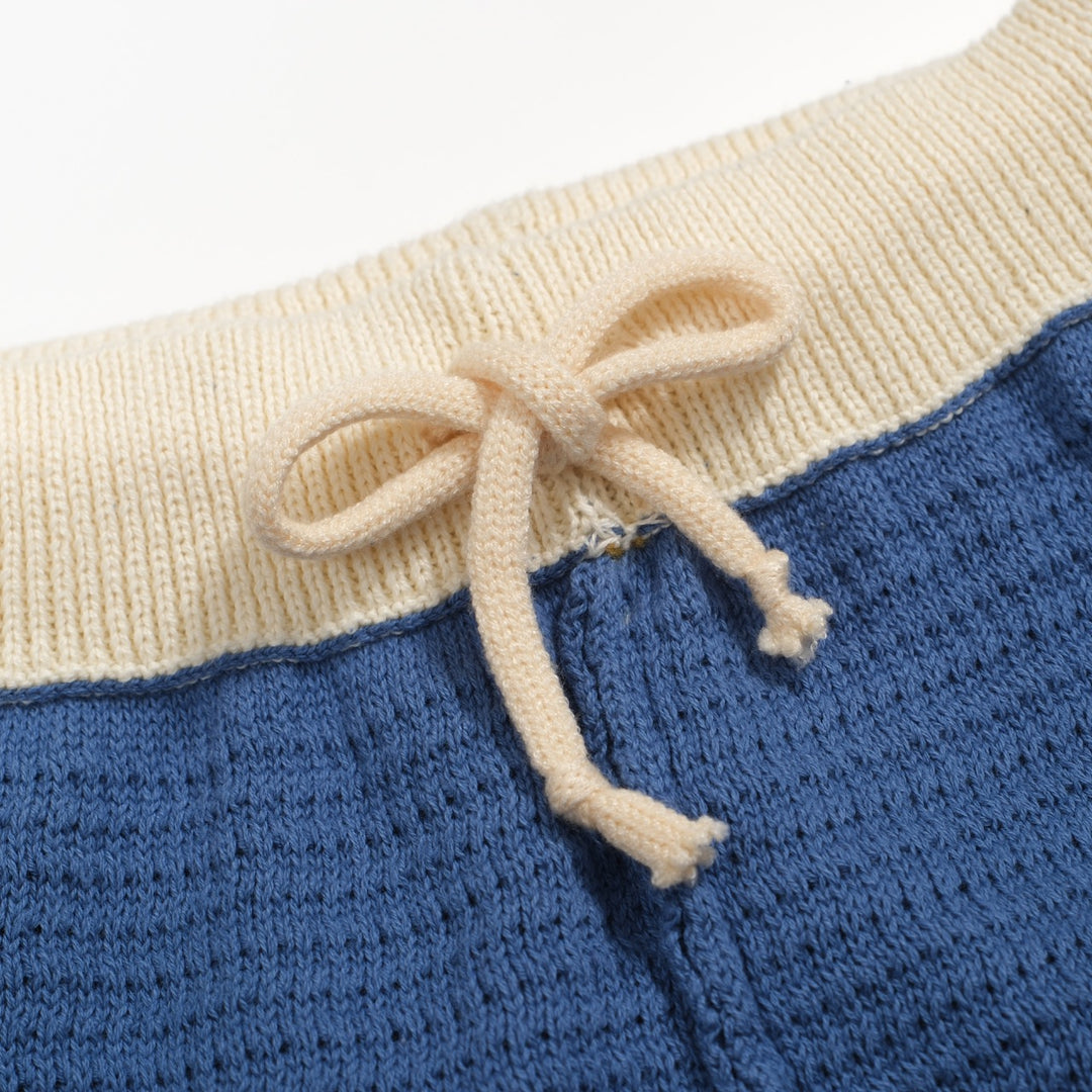 2.0 Men's Blue Knitted Shorts