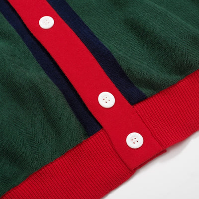 Men's Knitted Polo With Buttons