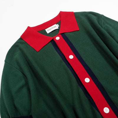 Men's Knitted Polo With Buttons