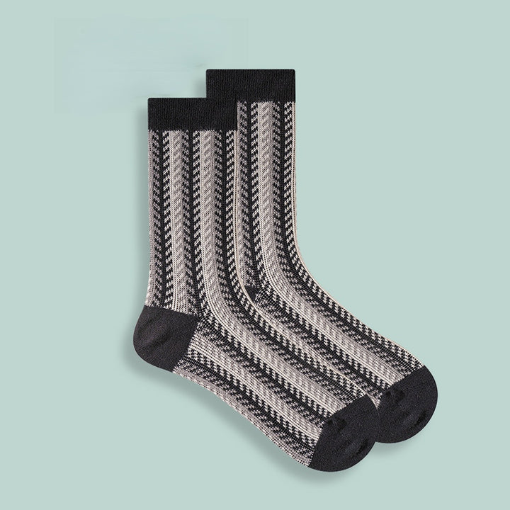 Retro Ethnic Style Sport Mid-Calf Length Sock