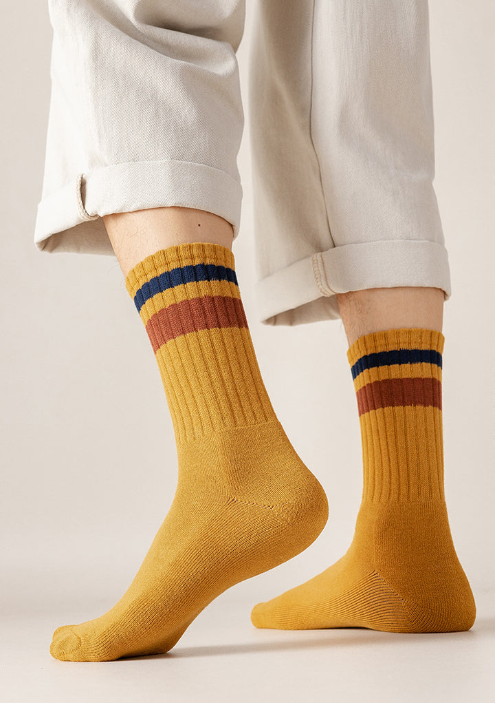 Herrensocken Herbst- und Winterdicke warme Freizeitsportsocken